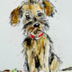 Aquarell A4 Hund 2